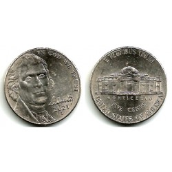 (381) Estados Unidos de América. 2021(D). 5 Cents (EBC+)