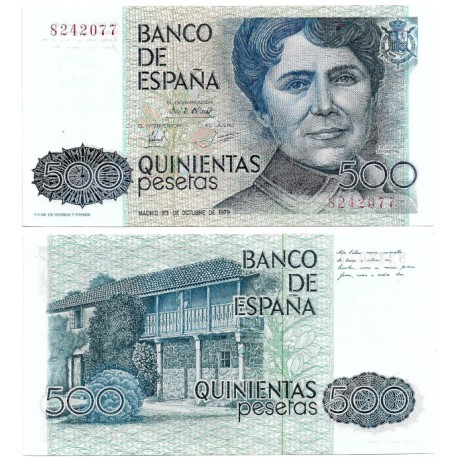 España. 1979. 500 Pesetas (EBC) Sin Serie