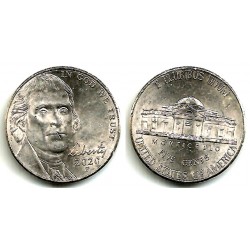 (395) Estados Unidos de América. 2020(P). 5 Cents (EBC)