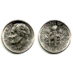 (195a) Estados Unidos de América. 2018(D). 1 Dime (EBC+)