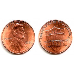 (468) Estados Unidos de América. 2024. 1 Cent (EBC+)