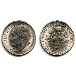 (195a) Estados Unidos de América. 2017(D). 1 Dime (EBC+)
