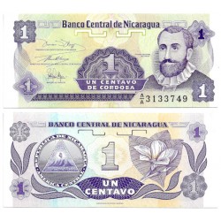 (167) Nicaragua. 1991. 1 Centavo (SC)