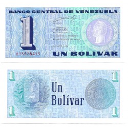 (68) Venezuela. 1989. 1 Bolívar (SC)