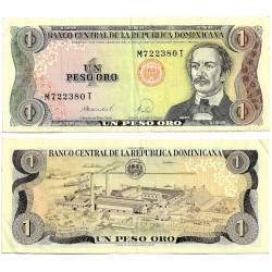 (126c) República Dominicana. 1988. 1 Peso Oro (MBC+)