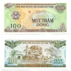 (105b) Vietnam. 1991. 100 Dong (SC)