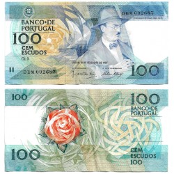 (179b) Portugal. 1987. 100 Escudos (MBC)