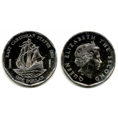 (39) Estados Orientales Caribeños. 2004. 1 Dollar (SC)