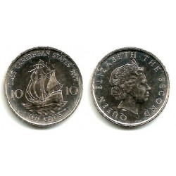 (37) Estados Orientales Caribeños. 2007. 10 Cents (SC)