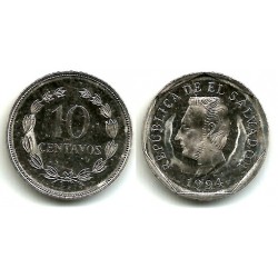 (165a) El Salvador. 1994. 10 Centavos (SC-)