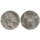 Alfonso XII. 1881. 20 Centavos de Peso (BC/BC-) (Plata) Ceca de Manila. Dañada