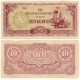 (16a) Burma. 1942-44. 10 Rupees (MBC+/EBC-) Ocupación Japonesa