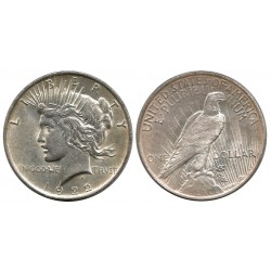 (150) Estados Unidos de América. 1922. 1 Dollar (MBC+) (Plata)