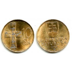 (11) Eslovaquia. 2003. 10 Koruna (SC)