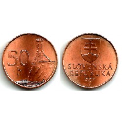 (35) Eslovaquia. 2007. 50 Haleru (SC)