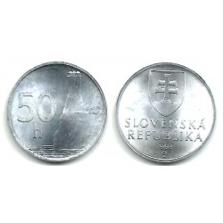(15) Eslovaquia. 1993. 50 Halierov (SC)
