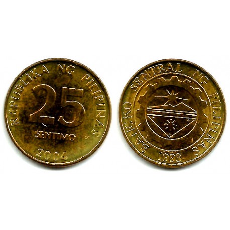 (271a) Filipinas. 2004. 25 Sentimo (SC-)