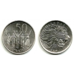 (47) Etiopía. 1969. 50 Cents (SC)