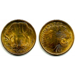 (45) Etiopía. 1969. 10 Cents (SC)