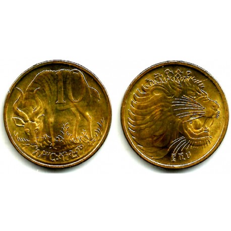 (45) Etiopía. 1969. 10 Cents (SC)