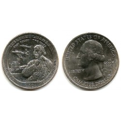 Estados Unidos de América. 2021(S). Quarter Dollar (SC) Tuskegee Airmen