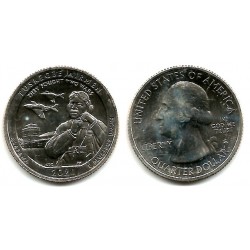 Estados Unidos de América. 2021(S). Quarter Dollar (SC) Tuskegee Airmen