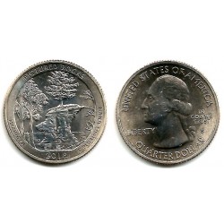 Estados Unidos de América. 2018(S). Quarter Dollar (SC) Pictured Rocks