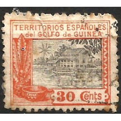 Guinea Española. 1924. 30 Céntimos (Usado)