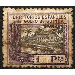 Guinea Española. 1924. 1 Peseta (Usado)