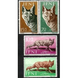 Sidi Ifni. 1957. Serie Completa (Nuevo, con señal de fijasellos) Día del Sello
