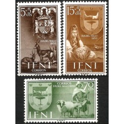 Sidi Ifni. 1956. Serie Completa (Nuevo, con señal de fijasellos) Día del Sello