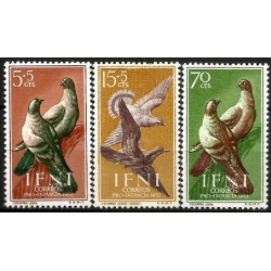 Sidi Ifni. 1957. Serie Completa (Nuevo, con señal de fijasellos) Pro Infancia