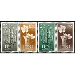 Sidi Ifni. 1956. Serie Completa (Nuevo, con señal de fijasellos) Pro Infancia