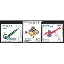 Sidi Ifni. 1967. Serie Completa (Nuevo, con señal de fijasellos) Día del Sello