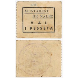 Nalec. Sin Fecha. 1 Peseta (MBC)