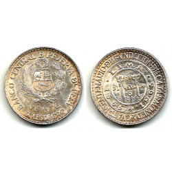 (241) Perú. 1965. 20 Soles de Oro (SC) (Plata)