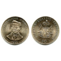 (153) Haití. 1991. 50 Centimes (SC)