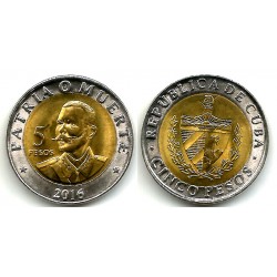 Cuba. 2016. 5 Pesos (SC)