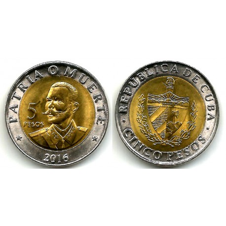 Cuba. 2016. 5 Pesos (SC)