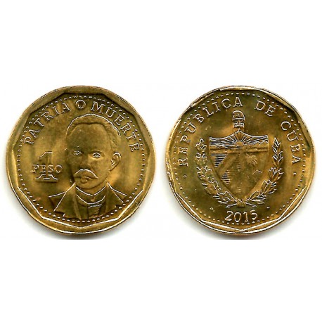 (347) Cuba. 2015. 1 Peso (SC)