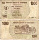 (44) Zimbabue. 2006. 1000 Dollars (BC)