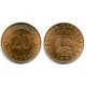 (22) Letonia. 1992. 20 Santimu (SC)