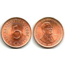(52) Mauricio. 2007. 5 Cents (SC)