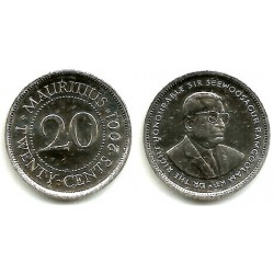 (53) Mauricio. 2001. 20 Cents (SC)