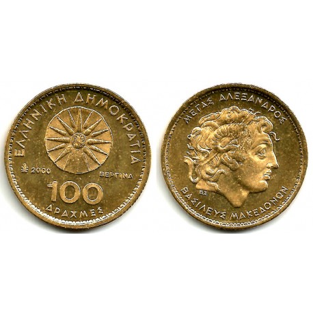 (159) Grecia. 2000. 100 Drachma (SC)