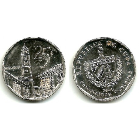 (577.2) Cuba. 2006. 25 Centavos (EBC)