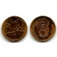 (441) Sudáfrica. 2008. 10 Cents (SC)