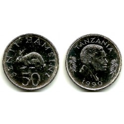 (26) Tanzania. 1990. 50 Senti (SC)