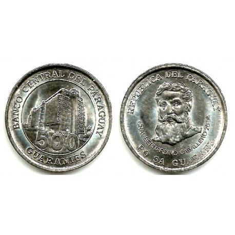 (195a) Paraguay. 2006. 500 Guaranies (SC)