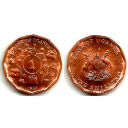 (27) Uganda. 1987. 1 Shilling (SC)